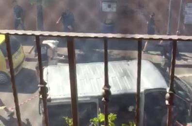 Nocerina-Foggia, scontri tra gli ultras prima della partita: due feriti