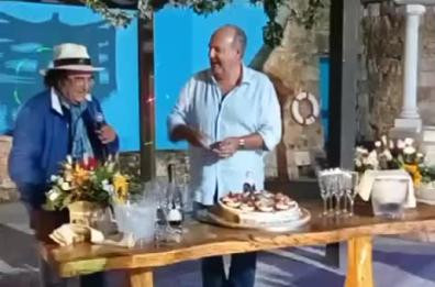 Buon compleanno Gerry Scotti: i festeggiamenti a Cellino con Al Bano