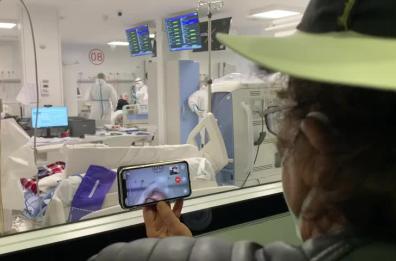Al Bano all'ospedale in Fiera: la call con i pazienti ricoverati
