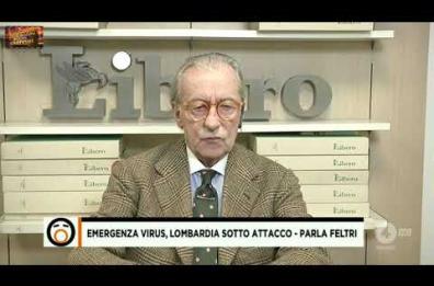 Vittorio Feltri attacca di nuovo il Sud in tv: «I meridionali sono inferiori»