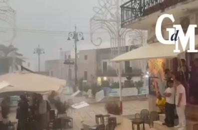 Maltempo, prosegue l'allerta gialla in tutta la Puglia: scoppia il nubifragio nel Brindisino, voli dirottati a Bari VIDEO