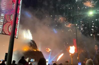 Novoli si illumina con la Fòcara: il video dell'evento nel Salento