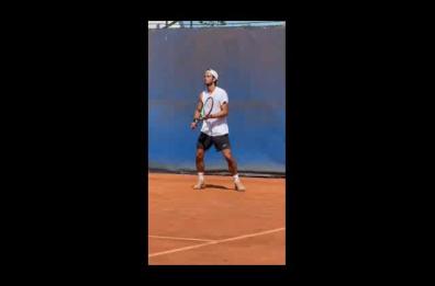 Lecce, al Salento Tennis Center si allena Musetti, in vista delle Olimpiadi