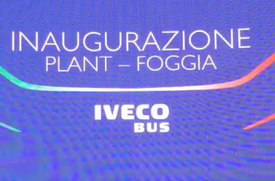 Inaugurazione bus elettrici a Foggia con il ministro Urso