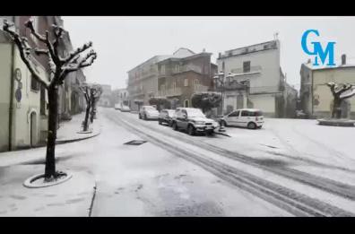 Maltempo, Puglia settentrionale sotto la neve: le immagini dal Foggiano