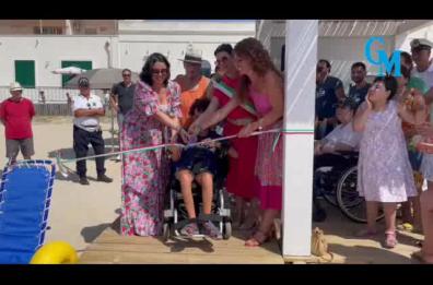 «Io Posso», anche a Porto Cesareo la terrazza per garantire il mare ai disabili