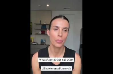 Elisabetta Canalis: «Aiutiamo Gregorio a trovare casa a Nardò per sè e la sua cagnetta Kira»