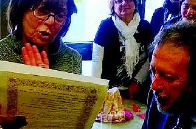 I magistrati salutano
il procuratore Motta