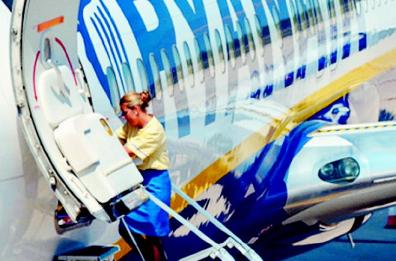 Brindisi, problema a volo Ryanair: si attiva l'allarme del sistema protezione fuoco. Ma la compagnia precisa