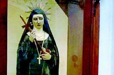 Ladri sacrileghi rubano
 la reliquia di santa Rita