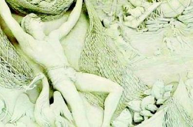 Un capolavoro in stucco tra ulivi
 e pescatori racconta la storia barese