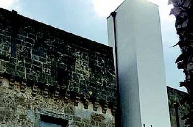 Il Castello
e il «pilastro»
di 18 metri