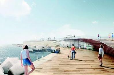 Bari, il lungomare del futuro
il progetto presentato ieri