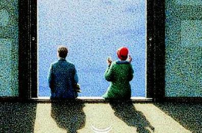 L'amore sboccia 
 sospeso nel vuoto
 nel libro di Perroni