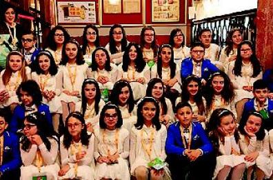 Il coro «Arcobaleno delle note» vince il primo premio a Sanremo
