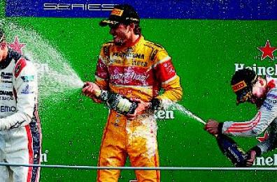 Giovinazzi 
 dei miracoli 
Monza in delirio