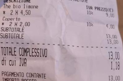 Bufera sui rincari a Torre Quetta: «Due tè in lattina non possono costare 13 euro»