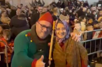 Bari, in piazza dell’Odegitria nella Città vecchia la Befana vien di notte 