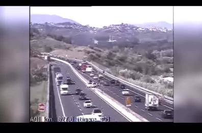 Fiano Romano, fa un'inversione a U in autostrada: «Seguivo il navigatore». Multato