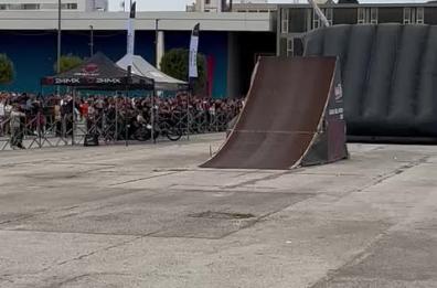 ExpoLevante Bari, acrobazie nel padiglione della Mobilità sostenibile