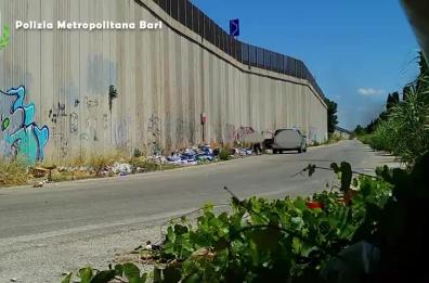 Bari, nuovo decreto contro l’abbandono illecito di rifiuti: i furbetti incastrati da droni e fototrappole