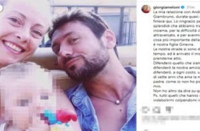 Giorgia Meloni e Andrea Giambruno; perché in questo caso la privacy non c’entra
