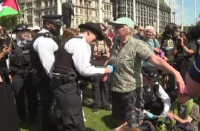 Londra, protesta pro Palestine Action: arresti di massa della polizia