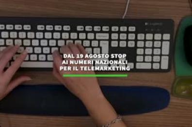Dal 19 agosto stop ai numeri nazionali per il telemarketing