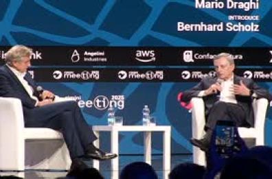 Draghi: "Trump sveglia brutale, Ue impari a andare d'accordo"