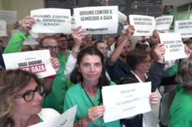 Digiuno per Gaza, mobilitazione dei sanitari delle Molinette di Torino