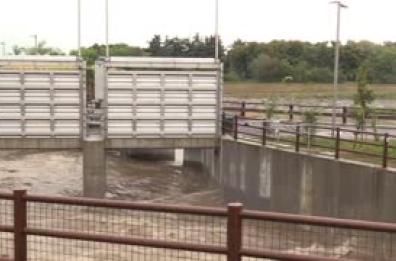 Maltempo a Milano, aperta la vasca di laminazione del Seveso