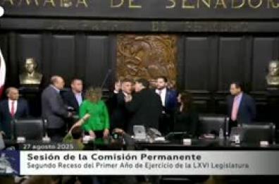 Messico, rissa in Senato: schiaffi e spintoni durante una sessione plenaria