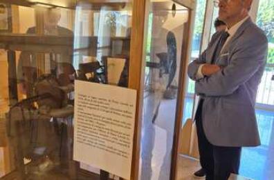 Comunicato Stampa: CRV - 180° dalla nascita di Pietro Laverda, Presidente Ciambetti visita mostra a Fara Vicentino