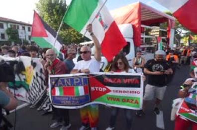 Venezia chiama Gaza: oltre 5mila manifestanti al Lido