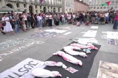 Torino, presidio a sostegno della Global Sumud Flotilla