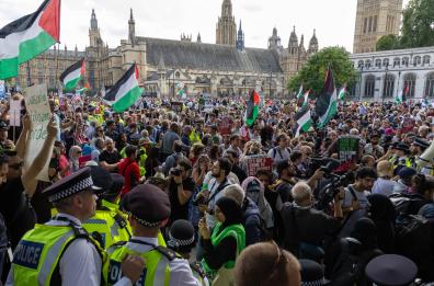 A Londra arresti alla manifestazione per Palestine Action