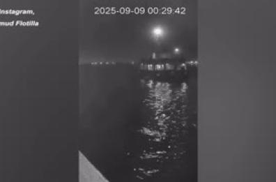 Flotilla: colpiti da un drone. Le immagini delle telecamere di bordo