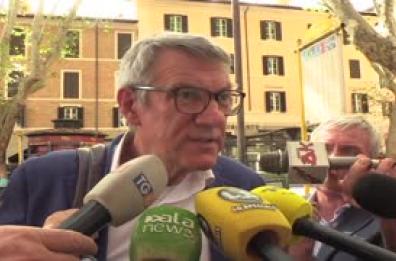 Sciopero per Gaza, Landini: "La Uil non aderisce? Ma non e' contro altri sindacati"