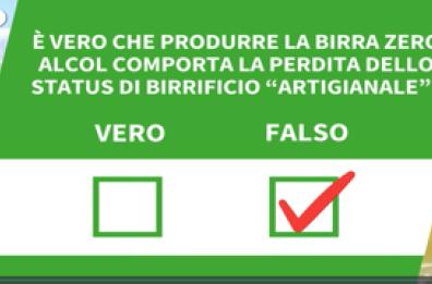 Ansa VERIFIED - E' vero che produrre la birra zero alcol comporta la perdita dello status di birrificio "artigianale"?
