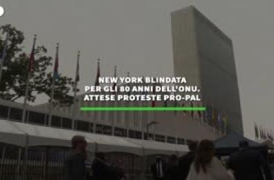 New York blindata per gli 80 anni dell'Onu. Attese proteste pro-pal