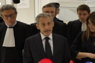 Nicolas Sarkozy: "Dormiro' in carcere, ma a testa alta"
