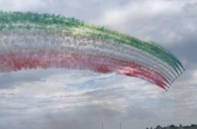 Balloon Cup, anche lo show delle Frecce tricolori nei cieli sul San Damiano