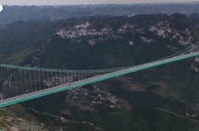 Inaugurato in Cina il ponte piu' alto del mondo