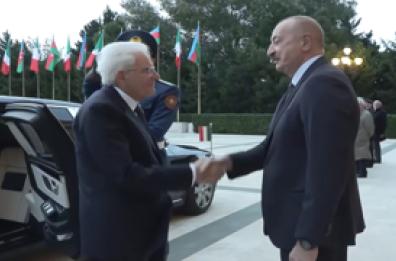 Italia-Azerbaigian, Mattarella: "Collaborazione crescente e in vari settori"