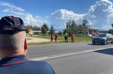 Velivolo precipitato a Sabaudia: morti due militari