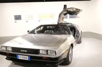 Al Mauto la mostra 'Ritorno al futuro', con la DeLorean di Giugiaro