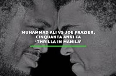 Muhammad Ali vs Joe Frazier, 50 anni fa 'Thrilla in Manila'