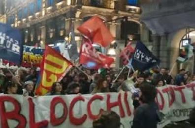 Flotilla, il corteo spontaneo si riversa nel centro di Milano