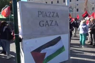 In 60mila in piazza a Roma, il corteo verso Porta Pia