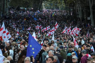 Voto locale in Georgia, scontri a Tbilisi